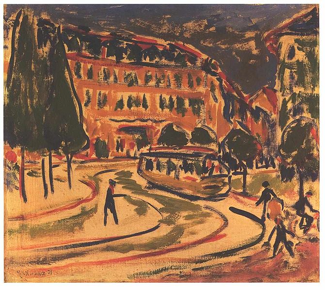 Ernst Ludwig Kirchner Tramway in Dresden